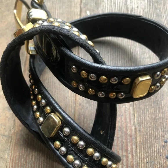 Vintage St. Maarten studded belt - Picture 5 of 12